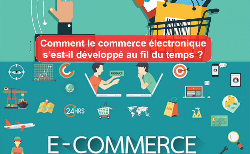 Comment le commerce électronique s’est-il développé au fil du temps ?
